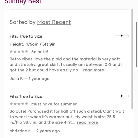 SUNDAY BEST Heather Skort - Picture 8 of 8